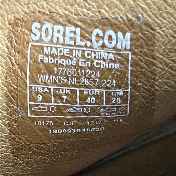 EUC Sorel After Hours Slingback Wedges - Picture 13 of 15